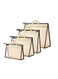 Handbag Dust Bags, Clear Purse Storage Organizer, Hanging Zipper Storage Bag for Handbags, for Hanging Closet with Zipper, Handles and Hook