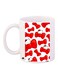Hello Kitty Printed Coffee Mug White/Red