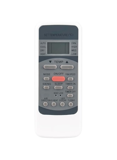 Allimity R51I4BGE Replaced Remote Control Fit For TGM Midea Miller A/C AC Air Conditioner R51I4BGCE RG51I39/BGEFU
