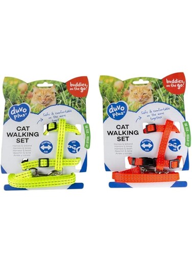 duvoplus Duvo+ Cat Walking Set Reflective uni 20-35cm / 10mm-125cm 1PC