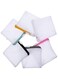 6Pcs Multi-Color Sandwich Thickened Polyester Mesh Laundry Bag For Mini Multi-Function Washing Machine, Small Lingerie Laundry Bags, Underwear Washing Bags Sets, Sock Laundry Bag Mini Washing Bag