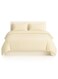 Linen Klub 2-Piece Deyarco Single Size Duvet Cover Set Cotton Blend Cream