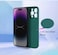 Case for Honor 200 Lite 5G 2024, Liquid Gel Rubber Bumper Case with Soft Microfiber Lining Cushion Slim Hard Shell Shockproof Protective Cover for Honor 200 Lite 5G (Green)