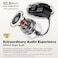 SOUNDPEATS POP Clip Open Ear Earbuds, Bluetooth 5.4 Clip-On Headphones, Lightweight Comfort, AI Call Noise Cancellation with Dual Connection, Immersive Audio Wireless Earbuds, 30H, IPX5, App Control