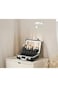 Lifestyle Travel Makeup Case with Detachable 16&rdquo; LED Mirror &amp; Adjustable Lighting