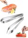 Fish Bone Tweezers Set, Professional Stainless Steel Flat and Slant for Removing Fish Bones, Plucking Feathers