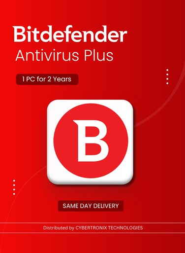Bitdefender Antivirus Plus   1 PC for 2 Years   Digital License   SAME DAY DELIVERY