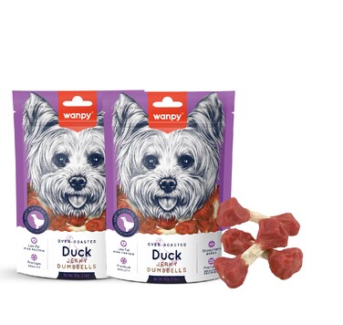 Wanpy Duck Jerky Dumbbells ( 100g x 2 )