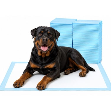 50PC of Disposable Absorbent Quick Drying Leak-Proof Pee Pads, Disposable Training Pads For Pets with 5 Highly Absorbent Layers, Puppy Pads For Potty Training For Pets