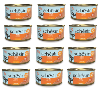 Schesir Grill Pate' Cat Can Sardines 70g-6pcs