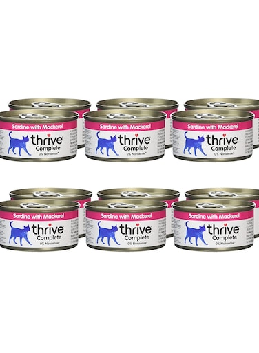 Thrive Complete Sardine with Mackerel Wet Cat Food 75g ( 12 PC )