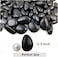 Vsell24&trade; Black Stones 5-8 cm - Large Decorative Rocks for Landscaping, DIY, and Aquariums 20 KG