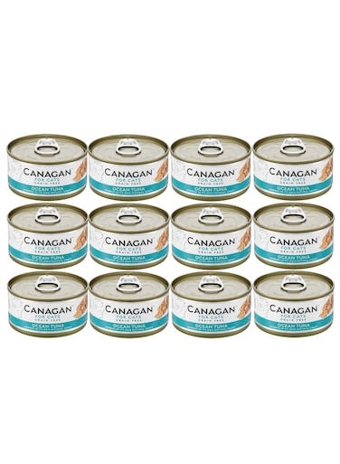Canagan 12pcs Ocean Tuna Wet Cat Food 12x75g Tinns
