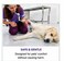 Vsell24 2 Pcs Pet Tourniquet for Dogs &amp; Cats, Quick Release Buckle, Elastic Emergency First Aid Band, Adjustable Pet Wound Control Strap, Blue
