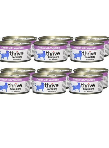 Thrive Complete Chicken with Vegetable Wet Cat Food 75g ( 12 PC )