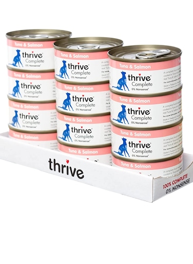 Thrive Complete Tuna &amp; Salmon Wet Cat Food 75g ( 12 PC )