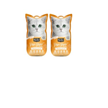 Kit Cat Purr Puree Plus+ Chicken &amp; Fish Oil (Skin &amp; Coat) (2 Pc)