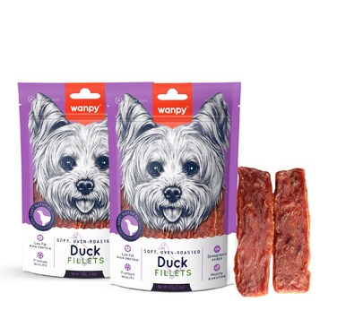 Wanpy Soft Duck Fillets ( 100g x 2 )