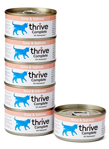 Thrive Complete Tuna &amp; Salmon Wet Cat Food 75g ( 6 PC )