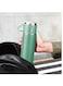 Vsell24 Stainless Steel Vacuum Flask with Cup, 500ml Double Wall Insulated Water Bottle, Leak Proof Thermos for Hot Drinks or Cold ( Green )