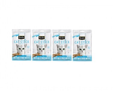 Kit Cat Grain Free Cat Stick Salmon &amp; Scallop 15g ( 4 x 15 g )