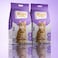 iCare 2PC's Bentonite Cat Litter, Lavender Scent, 25L, Fast Clumping with Odour Control