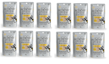 Schesir Special Mousse (Exigent) For Cat - Chicken With Duck Liver 70g-12pcs