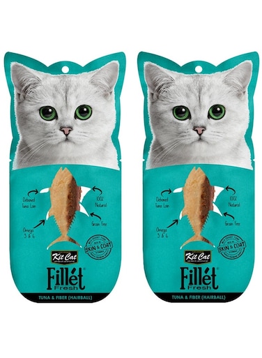 Kit Cat Fillet Fresh Tuna and Fiber (Hairball) 2 Pieces