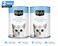 Pack of 2 -Kit Cat Wild Caught Tuna &amp; Salmon