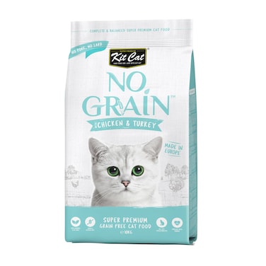 Kit Cat No Grain With Chicken And Turkey 1 KG