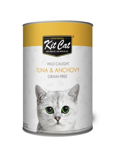 Kit Cat Wild Caught Tuna &amp; Anchovy 400g
