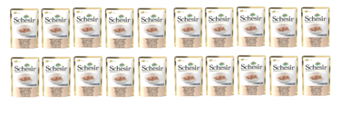 Schesir Cat Pouch Jelly Tuna With Salmon 85gm[Weight - 85g]