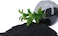 Vsell24&trade; Black Sand - Decorative Sand Idle for Villa Land Scaping, Vase Fillers, DIY Projects, and Aquariums 20 Kg