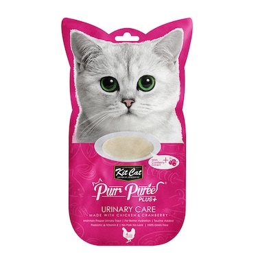 Kit Cat Purr Puree Plus+ Chicken &amp; Cranberry (Urinary Care)