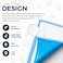 50PC of Disposable Absorbent Quick Drying Leak-Proof Pee Pads, Disposable Training Pads For Pets with 5 Highly Absorbent Layers, Puppy Pads For Potty Training For Pets, (Small)