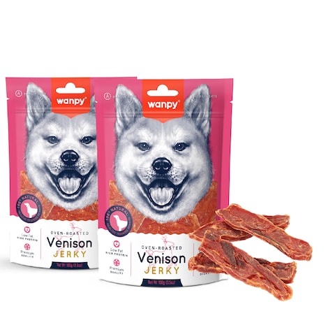 Wanpy Dry Venison Jerky ( 100g x 2 )