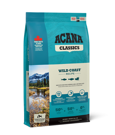 Acana Classics Wild Coast Recipe Dry Dog Food 2 KG
