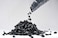 Vsell24&trade; Black Chips 5-8 mm - Decorative Chips for Fish Tanks, Gardens, and DIY Projects 2 KG
