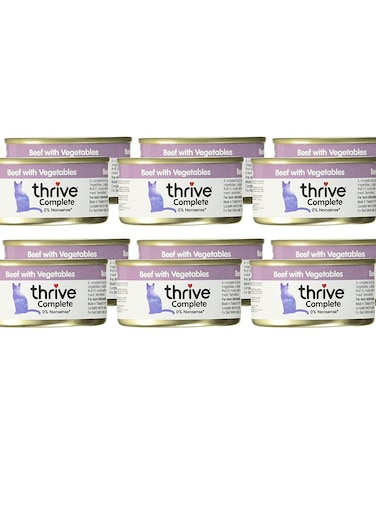 Thrive Complete Beef with Vegetables Wet Cat Food 75g ( 12 PC )