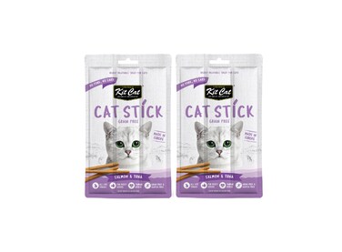 Kit Cat Grain Free Cat Stick Salmon &amp; Tuna 15g ( 2x 15 g )