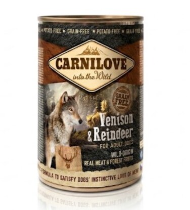 Carnilove Venison &amp; Reindeer for Adult Dogs 400g