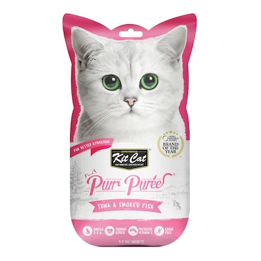 Kit Cat Purr Puree Tuna &amp; Smoked Fish