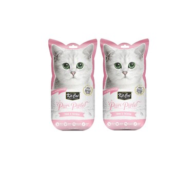 Kit Cat Purr Puree Tuna &amp; Salmon (2 Pc)