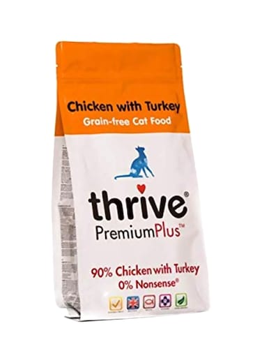 Thrive PremiumPlus Chicken with Turkey Dry Cat Food 1.5kg