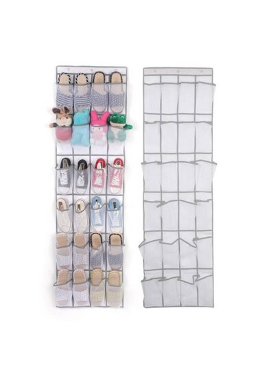 24-Pocket Shoe Bag Door Hanging Organizer
