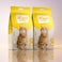 iCare Bentonite Cat Litter, Lemon Scent, 25L, Fast Clumping with Odour Control, 2 Pack