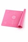 Silicone Pastry Mat Non Stick Rolling Dough with Measurements-Non Slip, Reusable Baking  45*60cm - PINK