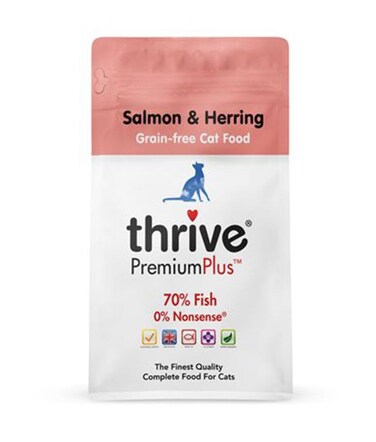 Thrive PremiumPlus Salmon &amp; Herring Dry Cat Food 1.5kg