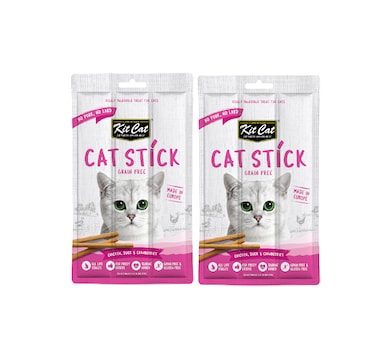 Kit Cat Grain Free Cat Stick Chicken Duck &amp; Cranberries 15g ( 2 x 15 g )