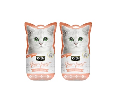 Kit Cat Purr Puree Chicken &amp; Salmon (2 Pc)